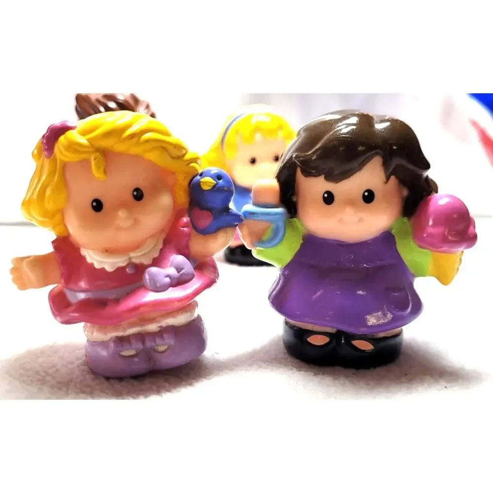 Fisher Price Little People Figures Lot Sweet Sounds Sarah Lynn Dad Pregnant Mom